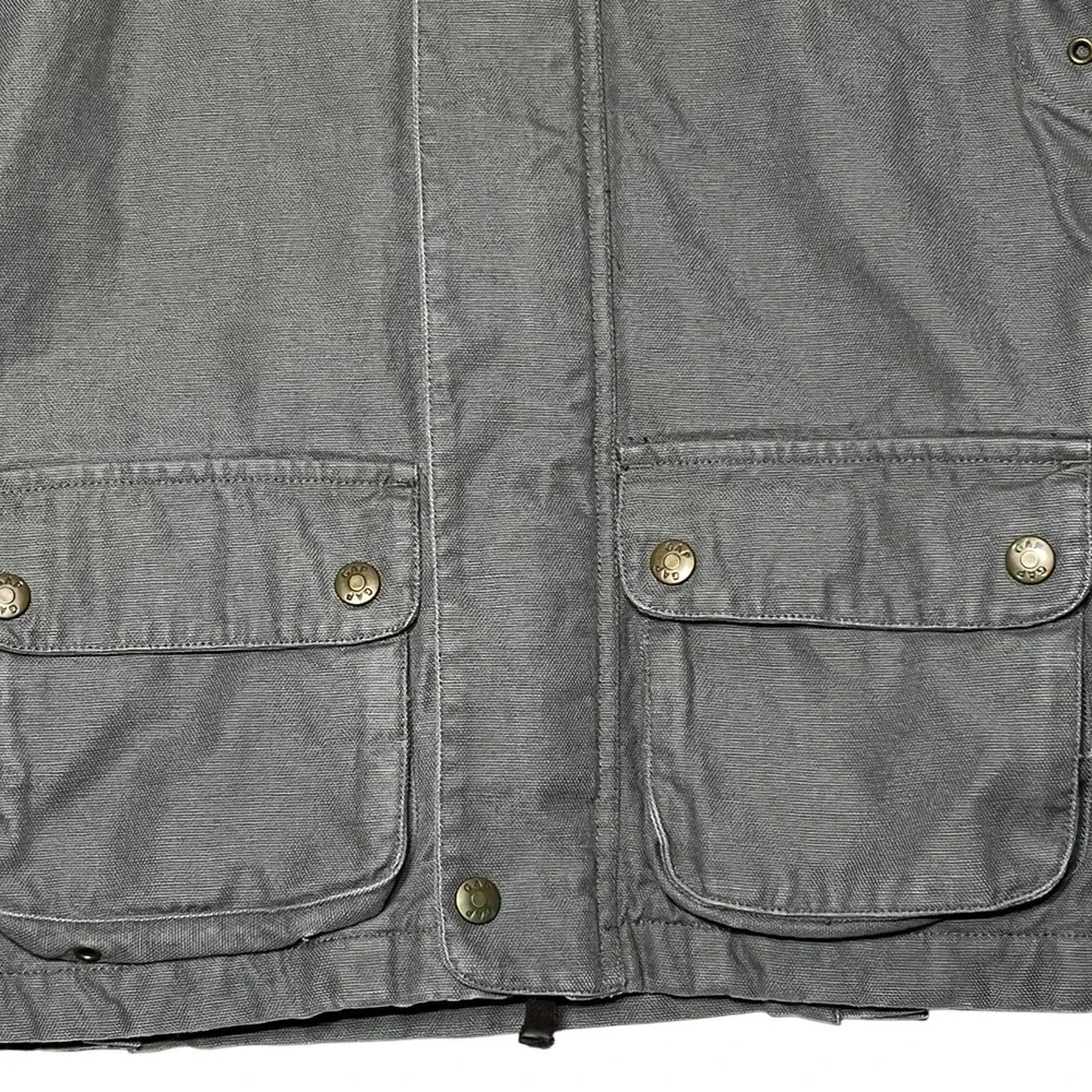 Gap Coat Kids Small Chore Barn Flannel Lined Heavy Corduroy Collar Canvas Jacket